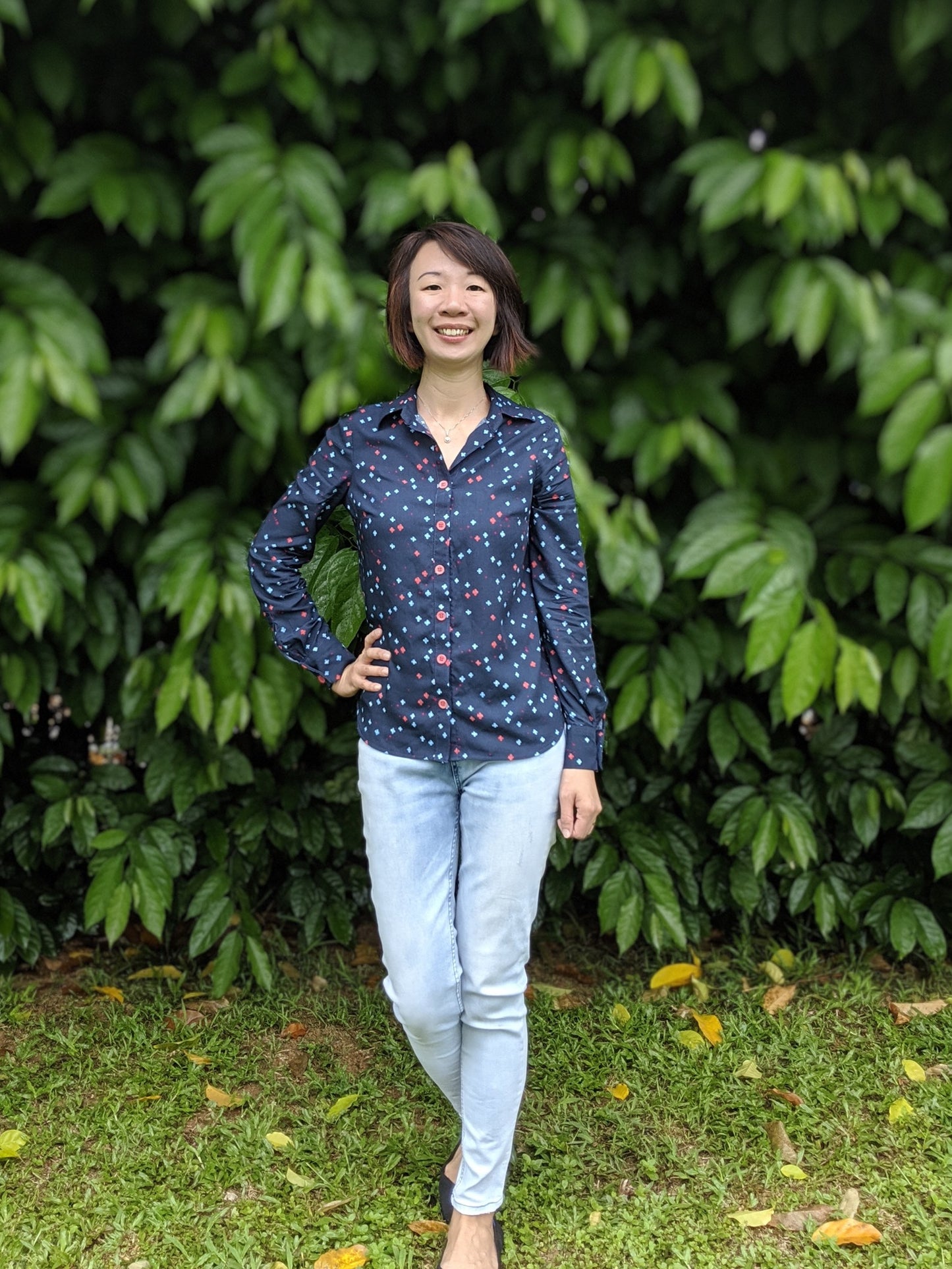 Byrdie Button-up Blouse + Dress - PDF SEWING PATTERN