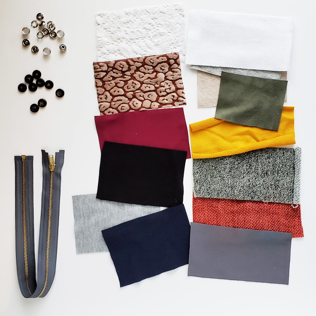 Lulu Cardigan Sewalong, Part 2: Fabrics and Notions