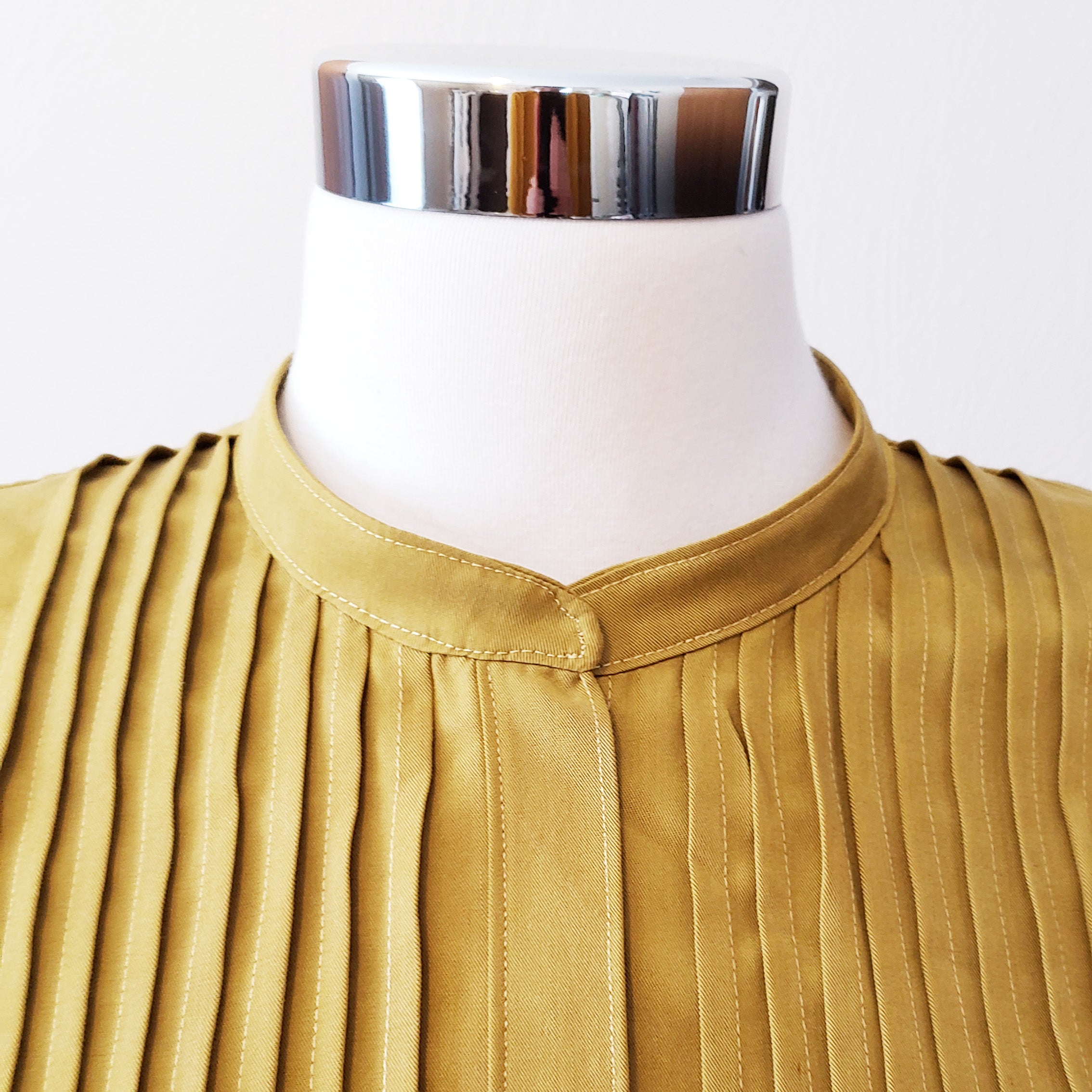 Byrdie Button-up Sewalong, Part 9: Installing a Band Collar – Pattern ...
