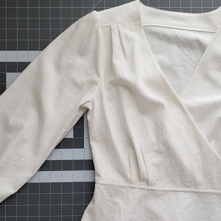 Romy Wrap Sewalong, Part 4: Attach the sleeves and sew side seams