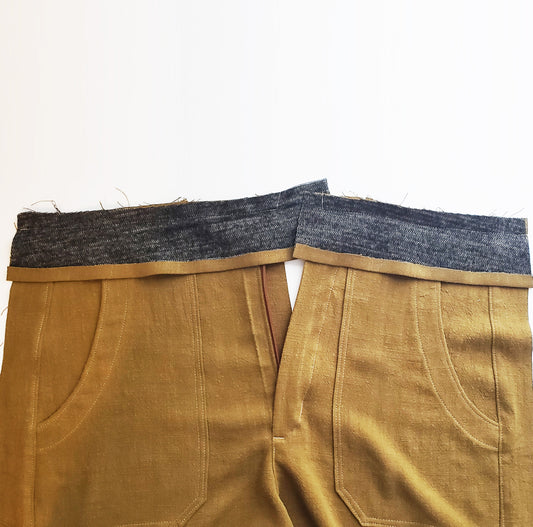 Nellie Joggers + Shorts Sewalong, Part 3: Waistband Facings