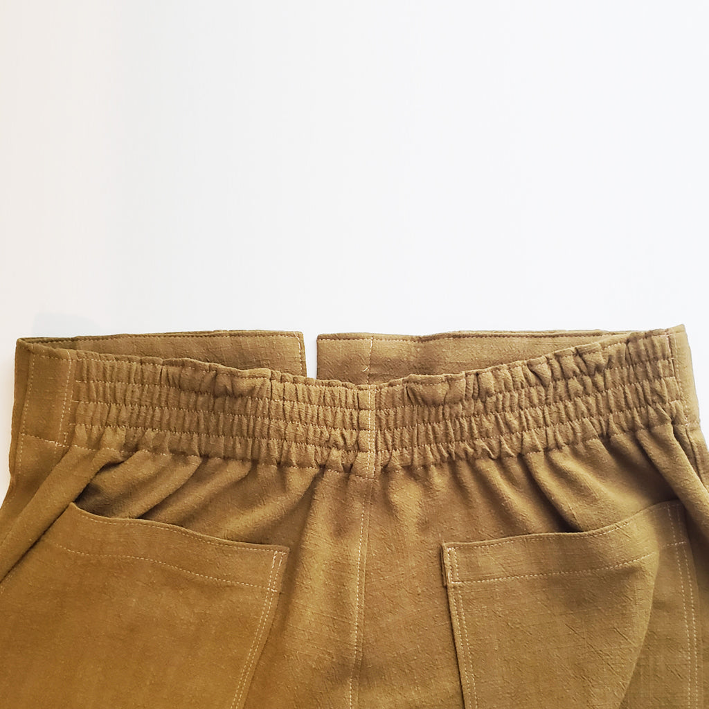 Nellie Joggers + Shorts Sewalong, Part 4: Install elastic at back waist