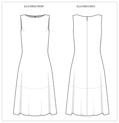 Ella Dress - PDF SEWING PATTERN