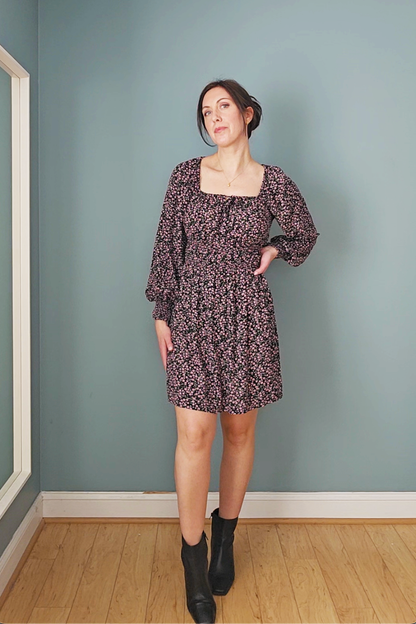 Joni Blouse + Dress - PDF SEWING PATTERN