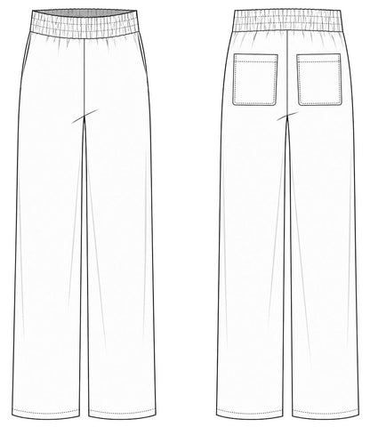 Linus Pants - PDF SEWING PATTERN (no instructions, pattern only)