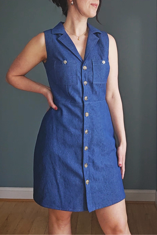 Vivi Blouse + Dress - PDF SEWING PATTERN