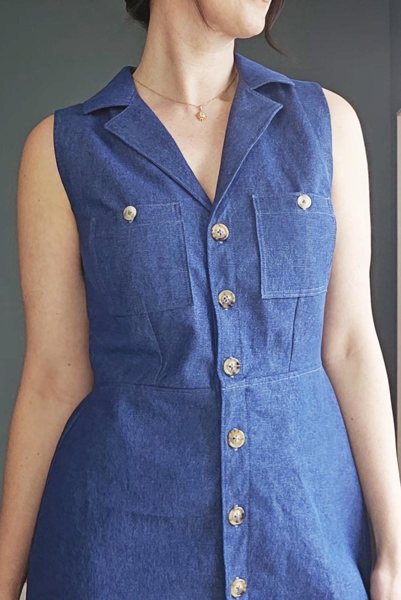 Vivi Blouse + Dress - PDF SEWING PATTERN – Pattern Scout Studio