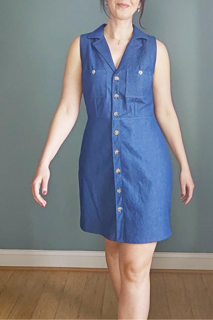 Vivi Blouse + Dress - PDF SEWING PATTERN