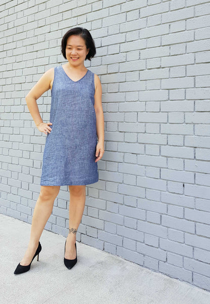 Hana Tank + Dress - PDF SEWING PATTERN