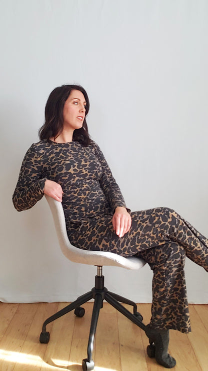 Comfi Lounge Tee + Pants Set - PDF SEWING PATTERN