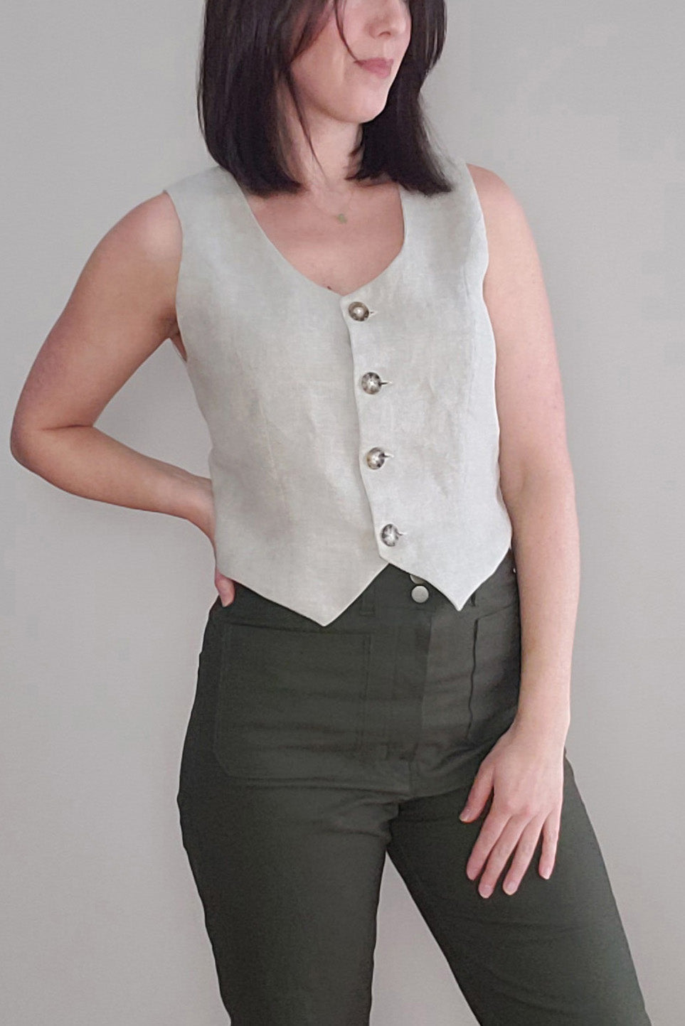Birch Vest - PDF SEWING PATTERN – Pattern Scout Studio