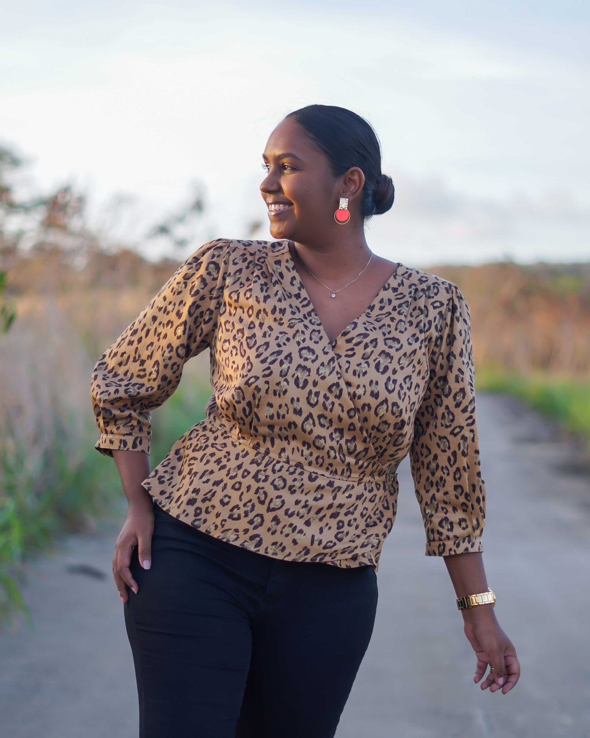 Romy Wrap Top + Dress - PDF SEWING PATTERN – Pattern Scout Studio