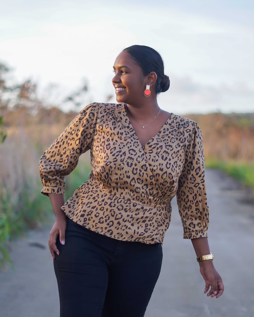 Romy Wrap Top + Dress - PDF SEWING PATTERN – Pattern Scout Studio