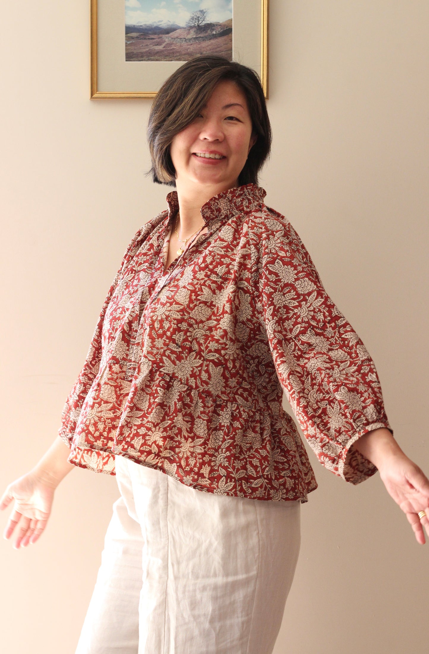 Poppy Blouse - PDF SEWING PATTERN