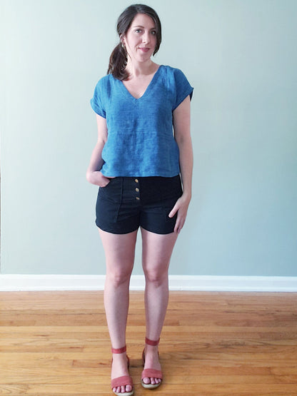 Fern Top Neckline Expansion Pack - PDF SEWING PATTERN