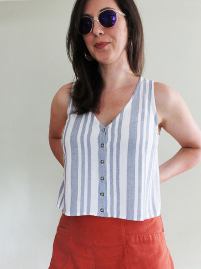 Hana Tank + Dress - PDF SEWING PATTERN