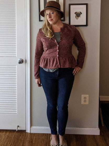 Lulu Cardigan - PDF SEWING PATTERN