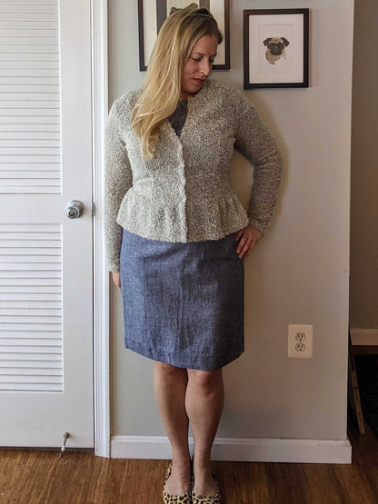 Lulu Cardigan - PDF SEWING PATTERN