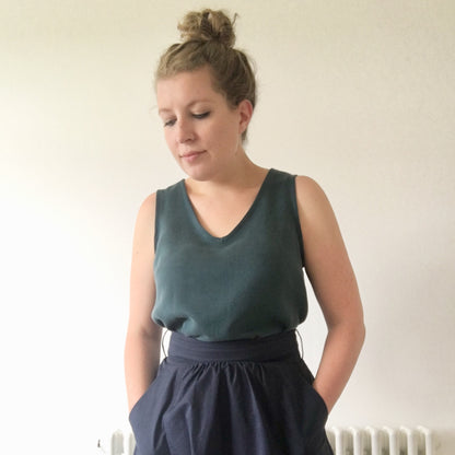 Hana Tank + Dress - PDF SEWING PATTERN