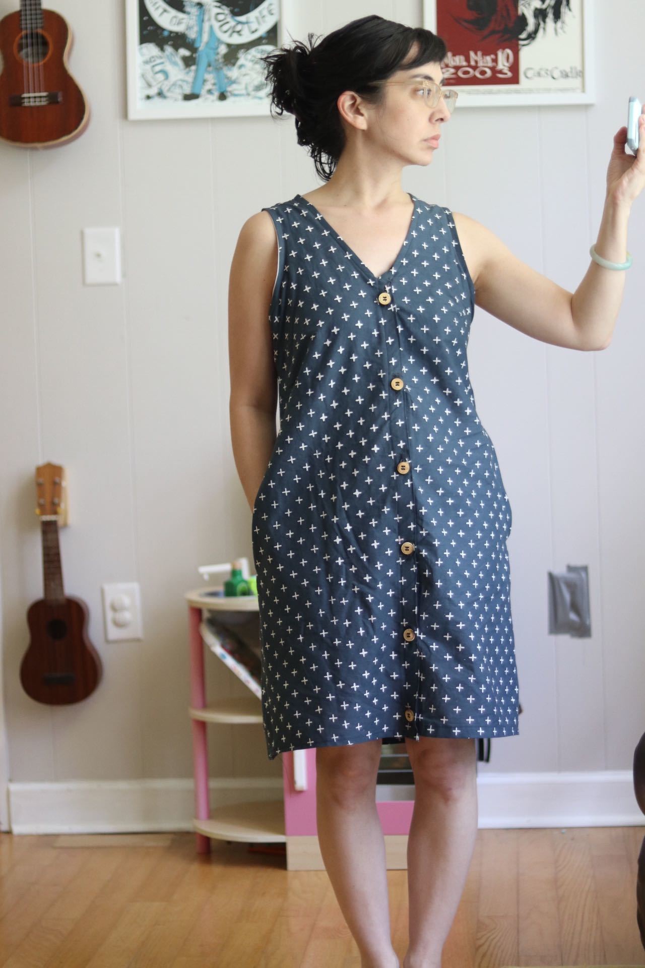 Hana Tank + Dress - PDF SEWING PATTERN