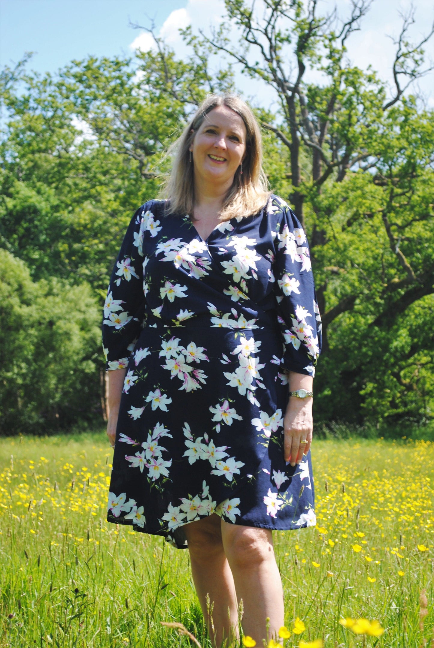 Romy Wrap Top + Dress - PDF SEWING PATTERN