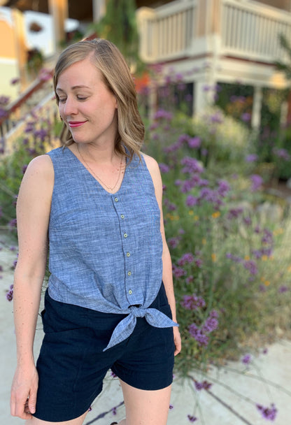 Hana Tank + Dress - PDF SEWING PATTERN