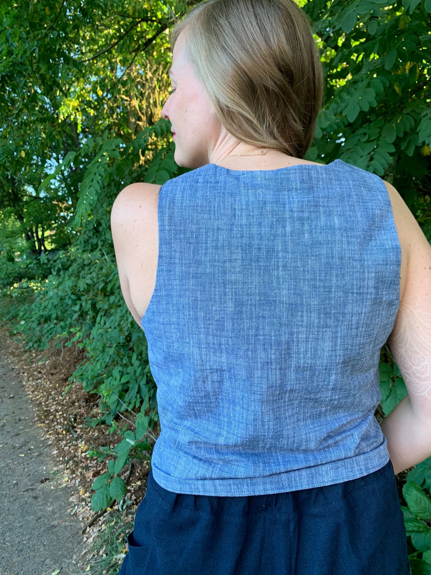 Hana Tank + Dress - PDF SEWING PATTERN