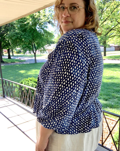 Romy Wrap Top + Dress - PDF SEWING PATTERN