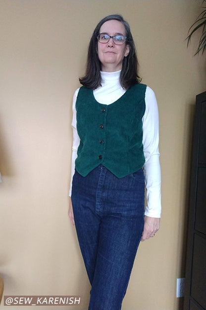 Birch Vest - PDF SEWING PATTERN