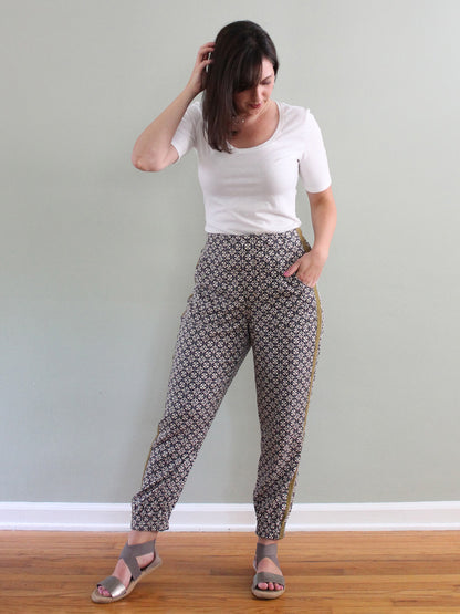 Nellie Joggers + Shorts - PDF SEWING PATTERN