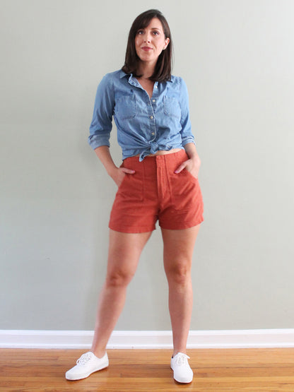 Nellie Joggers + Shorts - PDF SEWING PATTERN