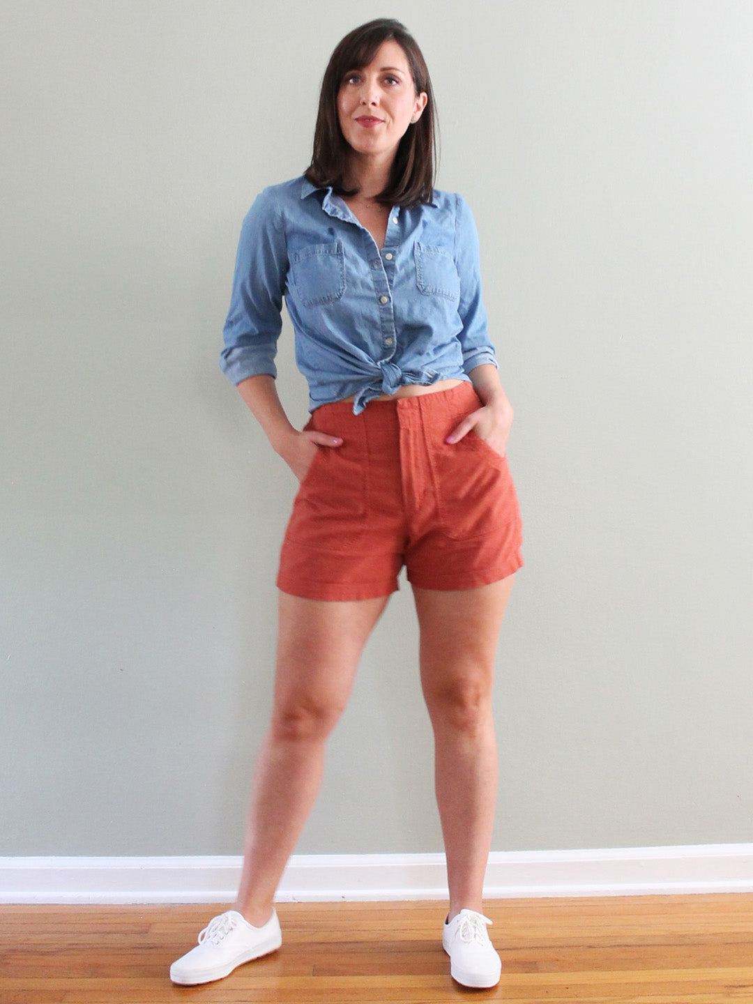 Byrdie Button-up Blouse + Dress - PDF SEWING PATTERN