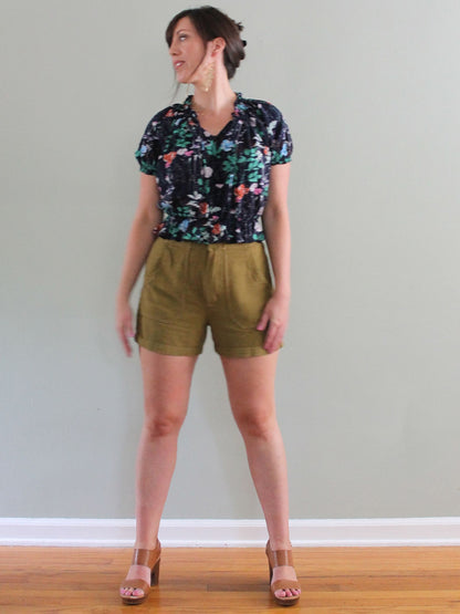 Nellie Joggers + Shorts - PDF SEWING PATTERN