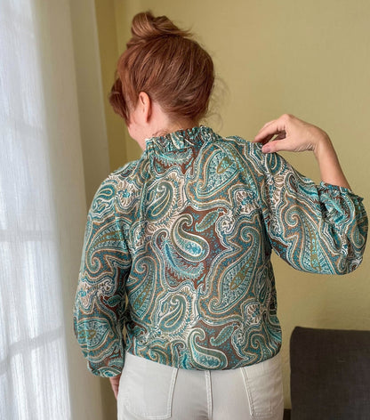 Poppy Blouse - PDF SEWING PATTERN