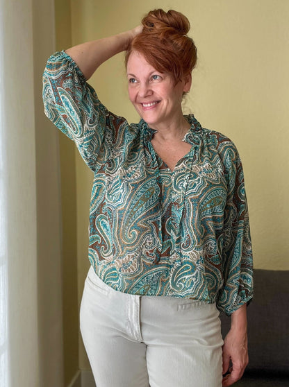 Poppy Blouse - PDF SEWING PATTERN