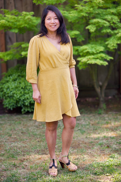 Romy Wrap Top + Dress - PDF SEWING PATTERN