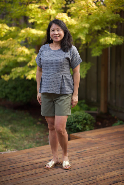 Nellie Joggers + Shorts - PDF SEWING PATTERN