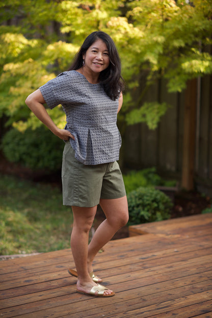 Nellie Joggers + Shorts - PDF SEWING PATTERN