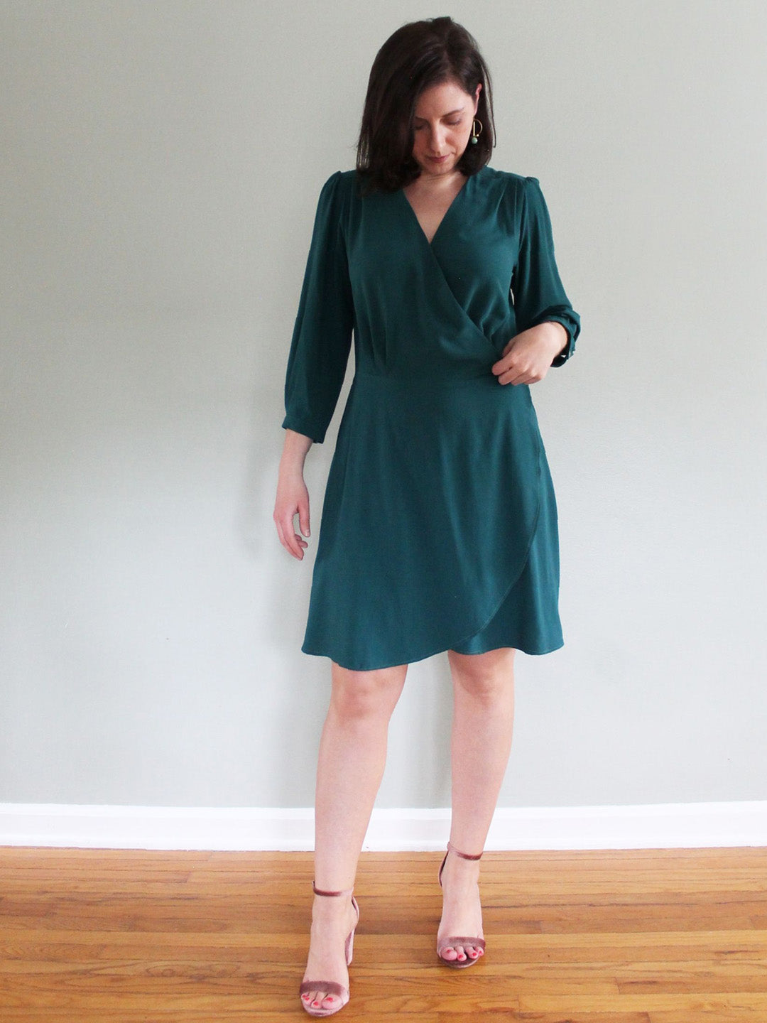 Romy Wrap Top + Dress - PDF SEWING PATTERN – Pattern Scout Studio