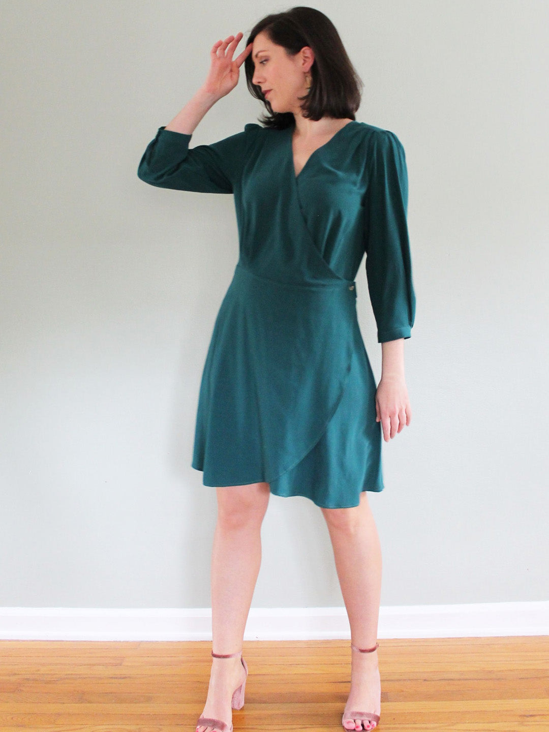 Romy Wrap Top + Dress - PDF SEWING PATTERN – Pattern Scout Studio