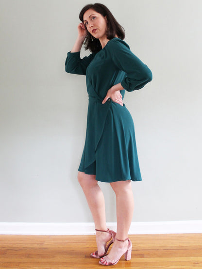 Romy Wrap Top + Dress - PDF SEWING PATTERN