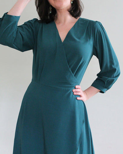 Romy Wrap Top + Dress - PDF SEWING PATTERN