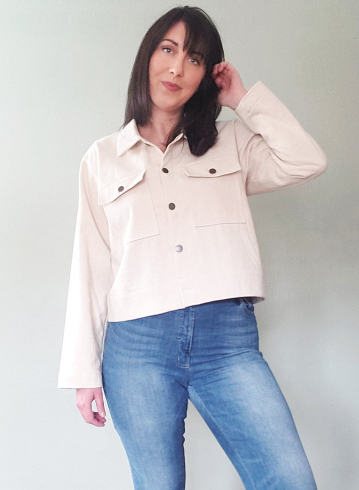 Cozi Jacket COLLAR + POCKET Expansion Pack - PDF SEWING PATTERN ...
