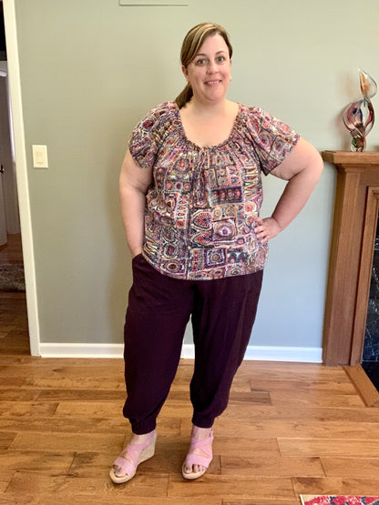 Nellie Joggers + Shorts - PDF SEWING PATTERN